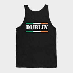 Dublin / Ireland Flag Tank Top